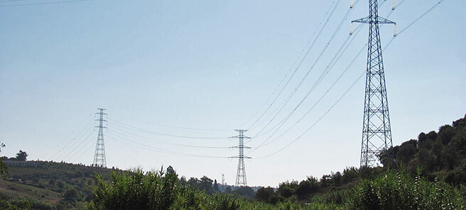 power lines