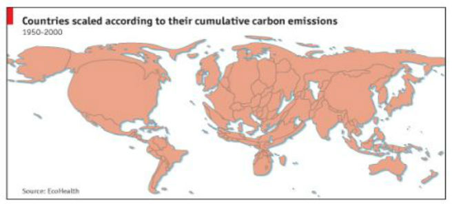 scaled emission map